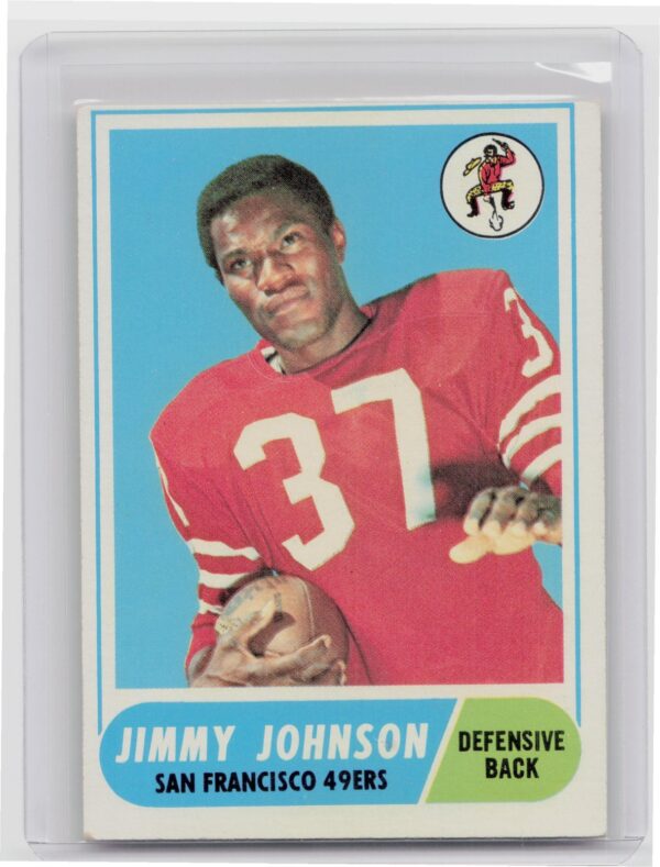 1968 Topps Jimmy Johnson #61 49ers