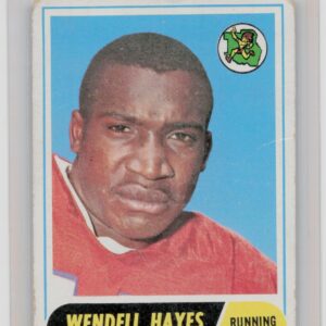 1968 Topps Wendell Hayes #40 Chiefs