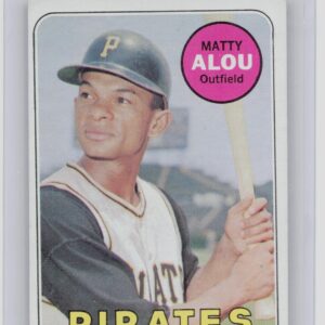 1969 Heritage Matty Alou #490 Pirates