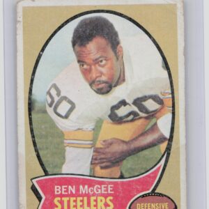 1970 Topps Ben McGee #78 Steelers