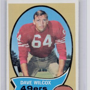 1970 Topps Dave Wilcox #57 49ers
