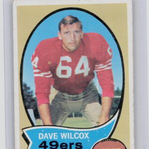 1970 Topps Dave Wilcox #57 49ers