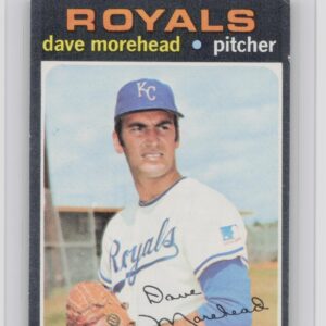 1971 Topps Dave Morehead #221 Royals