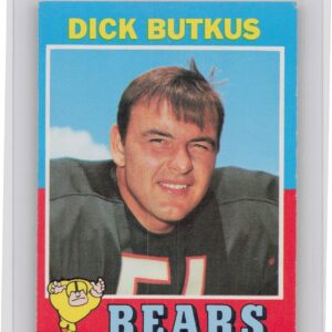 1971 Topps Dick Butkus #25 Bears