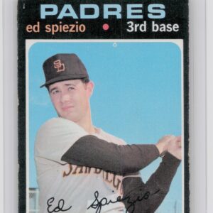 1971 Topps Ed Spiezio #6 Padres
