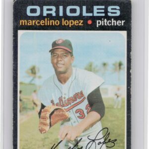1971 Topps Marcelino Lopez #137 Orioles