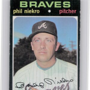 1971 Topps Phil Niekro #30 Braves