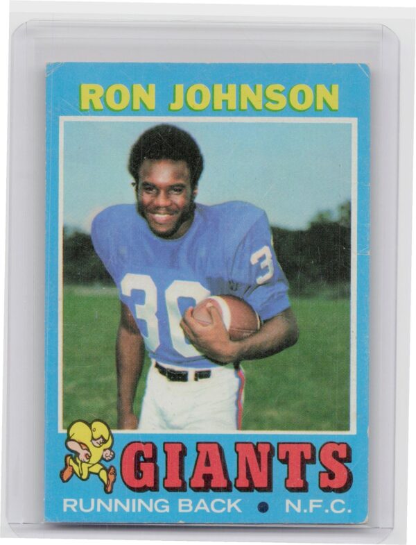 1971 Topps Ron Johnson RC #51 Giants