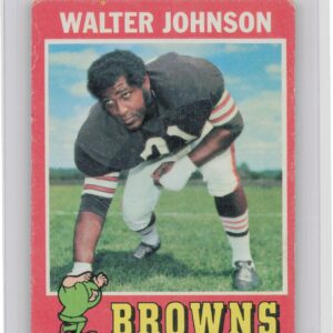 1971 Topps Walter Johnson #104 Browns