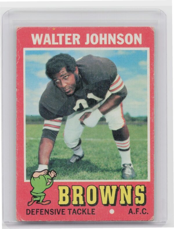1971 Topps Walter Johnson #104 Browns