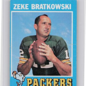 1971 Topps Zeke Bratkowski #111 Packers