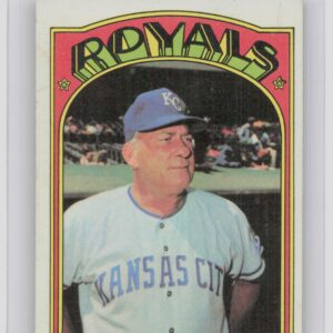 1972 Topps Bob Lemon #449 Royals
