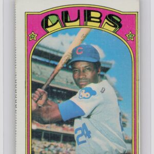 1972 Topps Cleo James RC VAR #117 Cubs