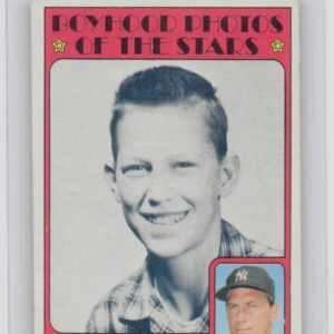 1972 Topps Mel Stottlemyre #492 Yankees