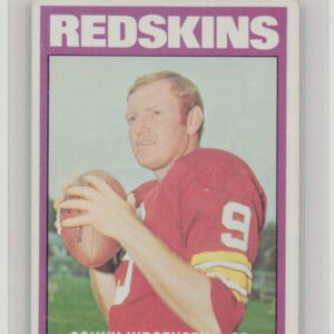 1972 Topps Sonny Jurgensen #195 Redskins