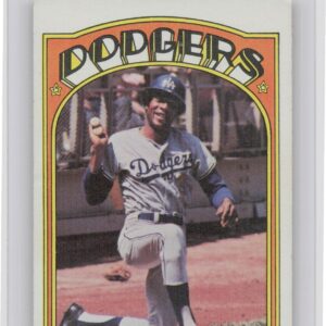 1972 Topps Willie Davis #390 Dodgers