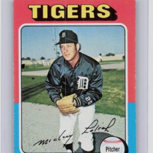 1975 Topps Mickey Lolich #245 Tigers