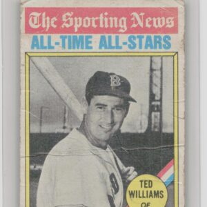 1976 Topps Ted Williams #347 Sox