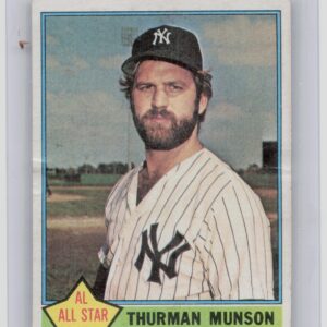 1976 Topps Thurman Munson #650 Yankees