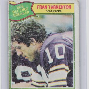1977 Topps Fran Tarkenton #454 Vikings