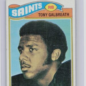 1977 Topps Tony Galbreath RC #257 Saints