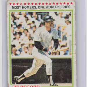 1978 Topps Reggie Jackson #7 Yankees