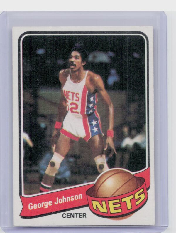 1979-80 Topps George Johnson #39 Nets
