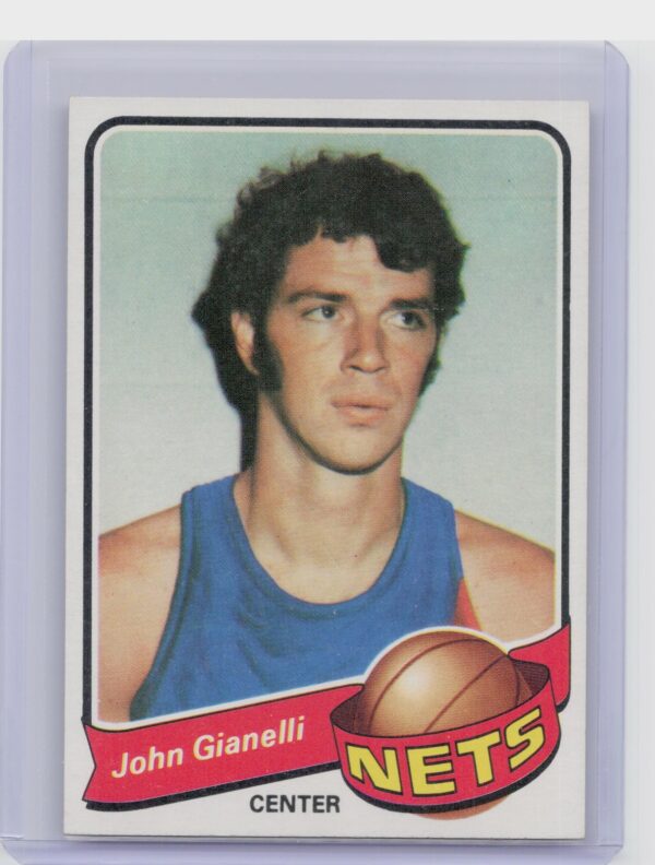 1979-80 Topps John Gianelli #37 Nets
