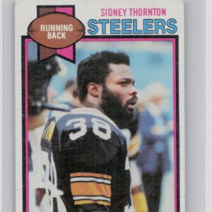 1979 Topps Sidney Thornton RC #44 Steelers