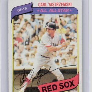 1980 Topps Carl Yastrzemski #720 Sox