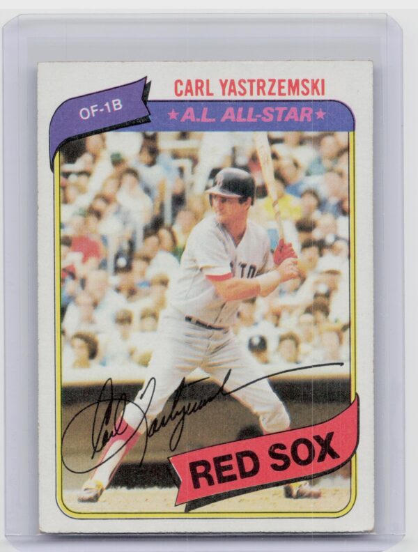 1980 Topps Carl Yastrzemski #720 Sox