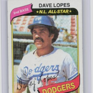 1980 Topps Dave Lopes #560 Dodgers