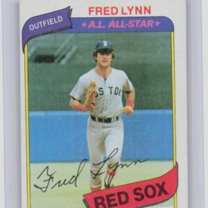 1980 Topps Fred Lynn #110 Sox