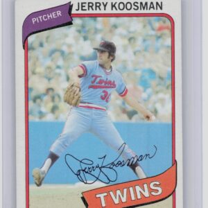 1980 Topps Jerry Koosman #275 Twins