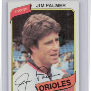 1980 Topps Jim Palmer #590 Orioles