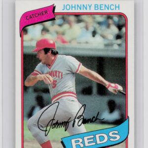 1980 Topps Johnny Bench #100 Reds