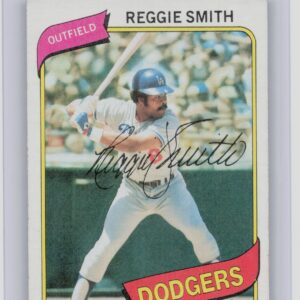 1980 Topps Reggie Smith #695 Dodgers