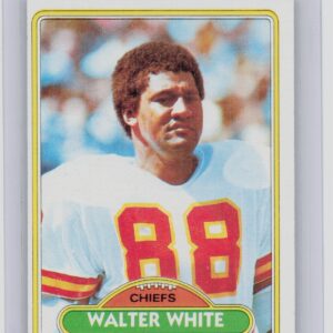 1980 Topps Walter White #344 Chiefs