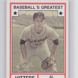 1982 TCMA Baseball's Greatest Hitters (White Back) Al Kaline #8 Tigers