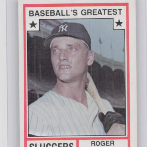 1982 TCMA Baseball's Greatest Sluggers (White Back) Roger Maris #2 Yankees