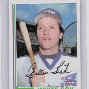 1982 Topps Carlton Fisk #110 Sox