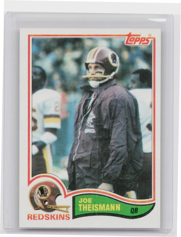 1982 Topps Joe Theismann #521 Redskins