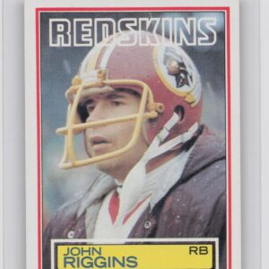 1983 Topps John Riggins #198 Redskins