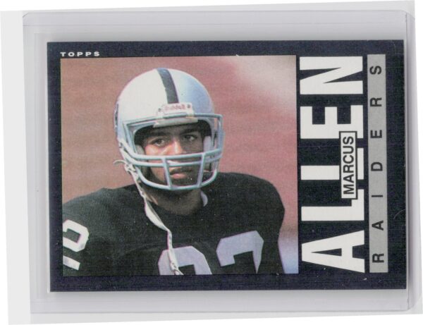 1985 Topps Marcus Allen #282 Raiders