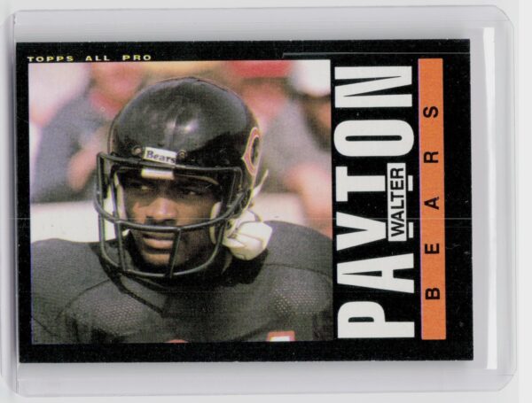 1985 Topps Walter Payton #33 Bears