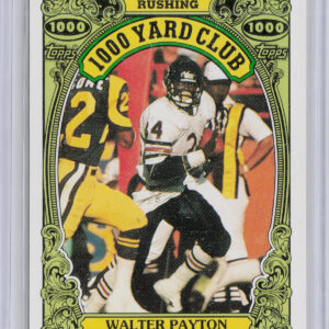 1986 Topps Walter Payton #3 Bears 1000 Yard Club