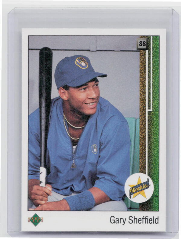 1989 Upper Deck Gary Sheffield RC #13 Brewers