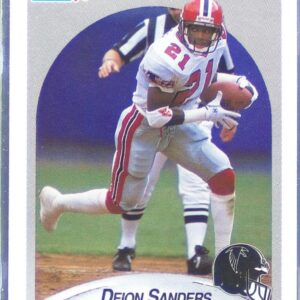 1990 Fleer Deion Sanders #382 Falcons
