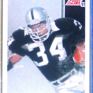 1991 Score Bo Jackson #641 Raiders