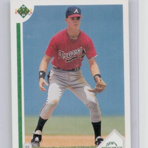 1991 Upper Deck Chipper Jones RC #55 Braves
